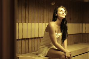 Un sauna à Saint-Arcons d'Allier